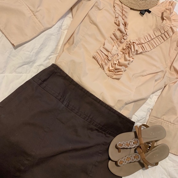 Alfani Ruffled Top - Picture 5 of 6